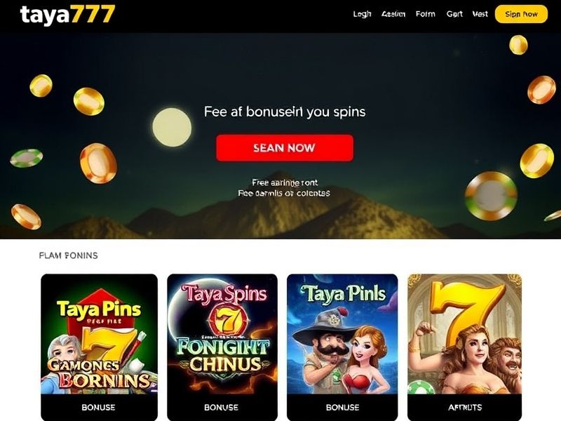 Join Taya777 Com for the best online gambling experience. Explore casino games, sports betting, and exclusive promotions on the official Taya777 Com website.